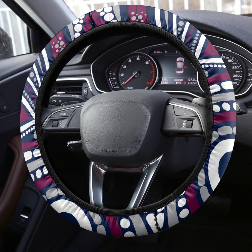 NAIDOC Week 2024 Eagles Steering Wheel Cover Mascot Rugby