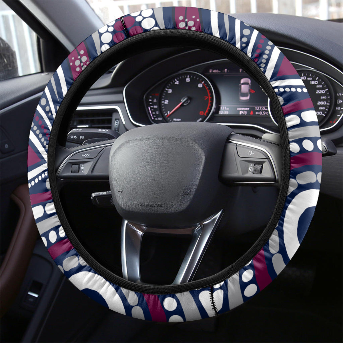 NAIDOC Week 2024 Eagles Steering Wheel Cover Mascot Rugby