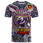 Custom NAIDOC Week 2024 Eagles T Shirt Mascot Rugby