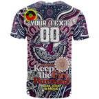 Custom NAIDOC Week 2024 Eagles T Shirt Mascot Rugby