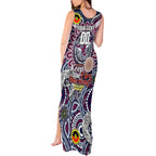 Custom NAIDOC Week 2024 Eagles Tank Maxi Dress Mascot Rugby
