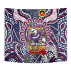 NAIDOC Week 2024 Eagles Tapestry Mascot Rugby