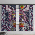 NAIDOC Week 2024 Eagles Window Curtain Mascot Rugby
