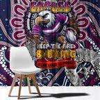NAIDOC Week 2024 Eagles Window Curtain Mascot Rugby