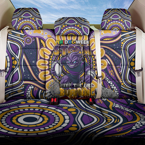 NAIDOC Week 2024 Storm Back Car Seat Cover Mascot Rugby