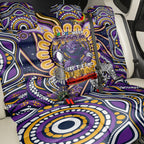 NAIDOC Week 2024 Storm Back Car Seat Cover Mascot Rugby