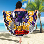 NAIDOC Week 2024 Storm Beach Blanket Mascot Rugby