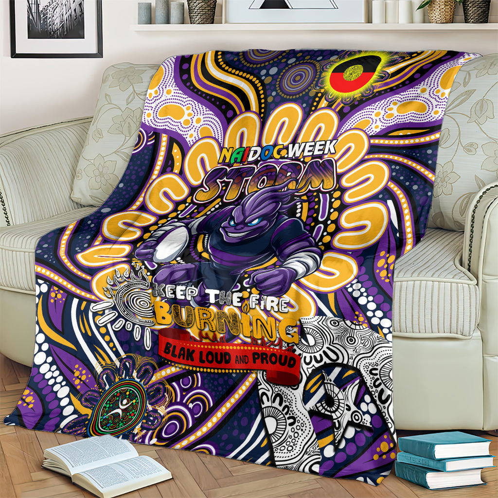 NAIDOC Week 2024 Storm Blanket Mascot Rugby