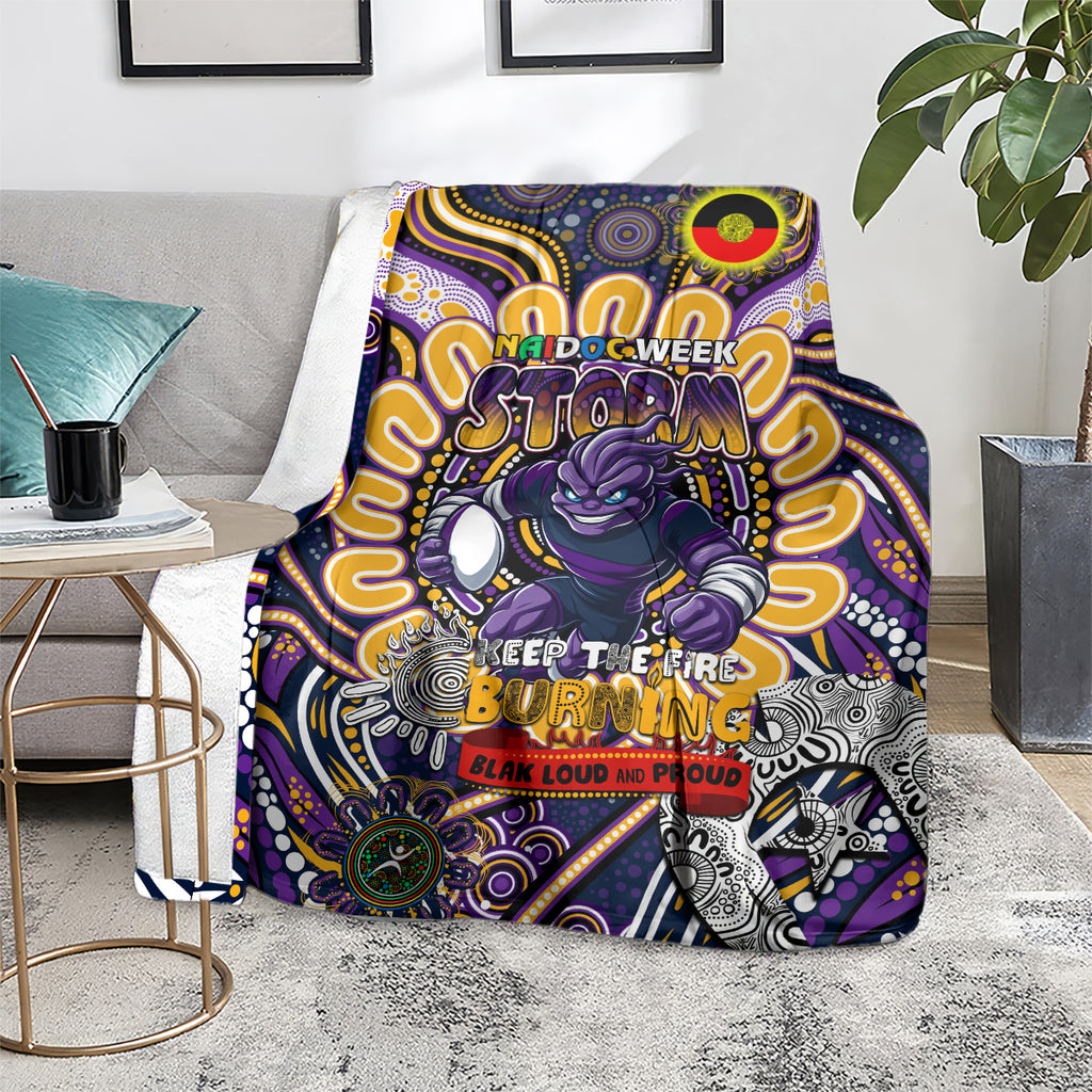 NAIDOC Week 2024 Storm Blanket Mascot Rugby