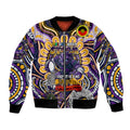 Custom NAIDOC Week 2024 Storm Bomber Jacket Mascot Rugby