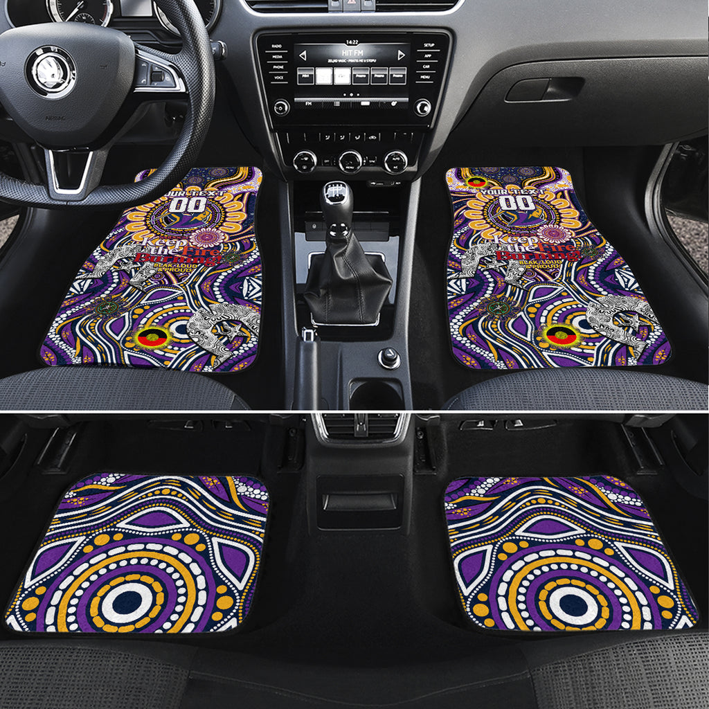 NAIDOC Week 2024 Storm Car Mats Mascot Rugby