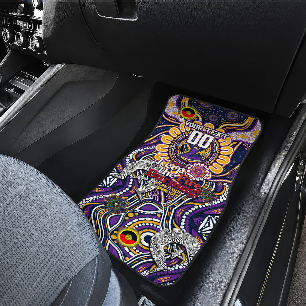 NAIDOC Week 2024 Storm Car Mats Mascot Rugby