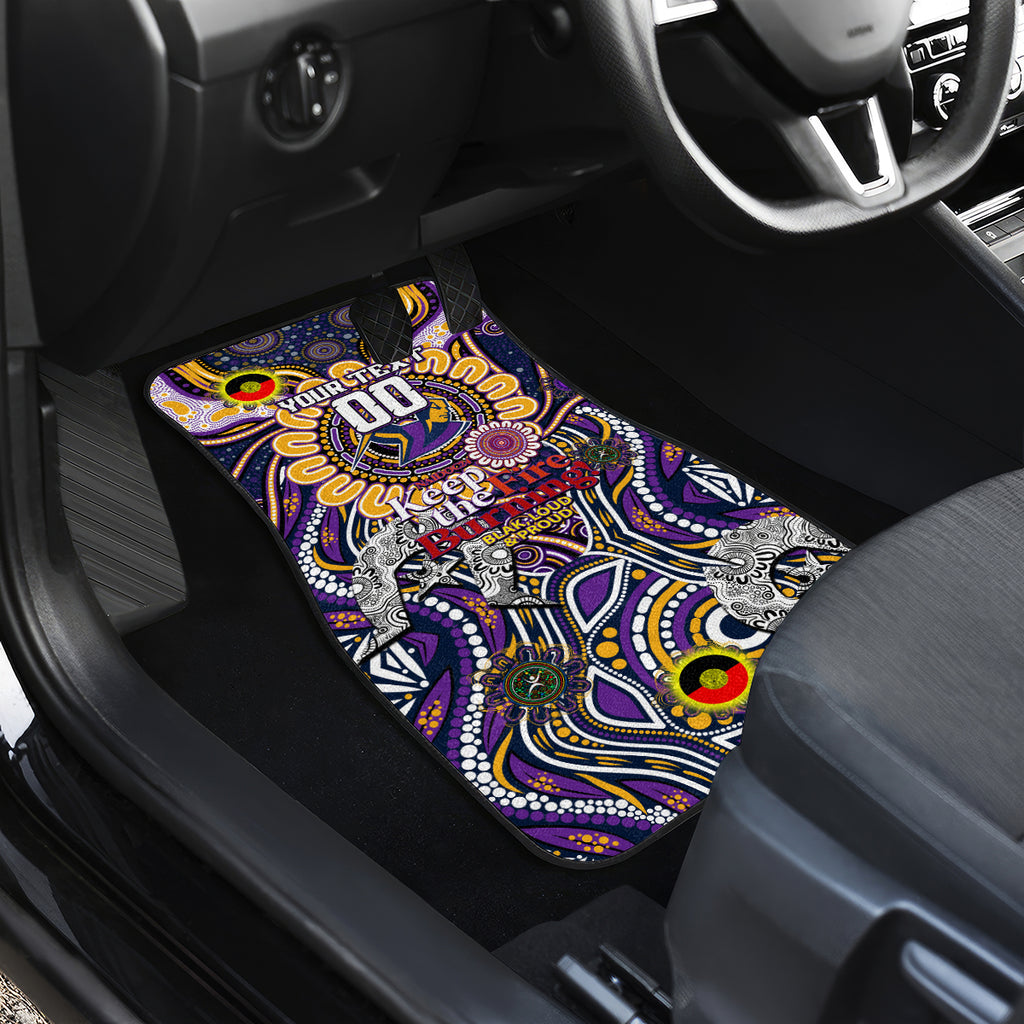 NAIDOC Week 2024 Storm Car Mats Mascot Rugby
