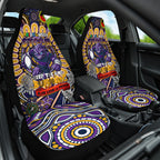 NAIDOC Week 2024 Storm Car Seat Cover Mascot Rugby