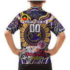Custom NAIDOC Week 2024 Storm Family Matching Mermaid Dress and Hawaiian Shirt Mascot Rugby