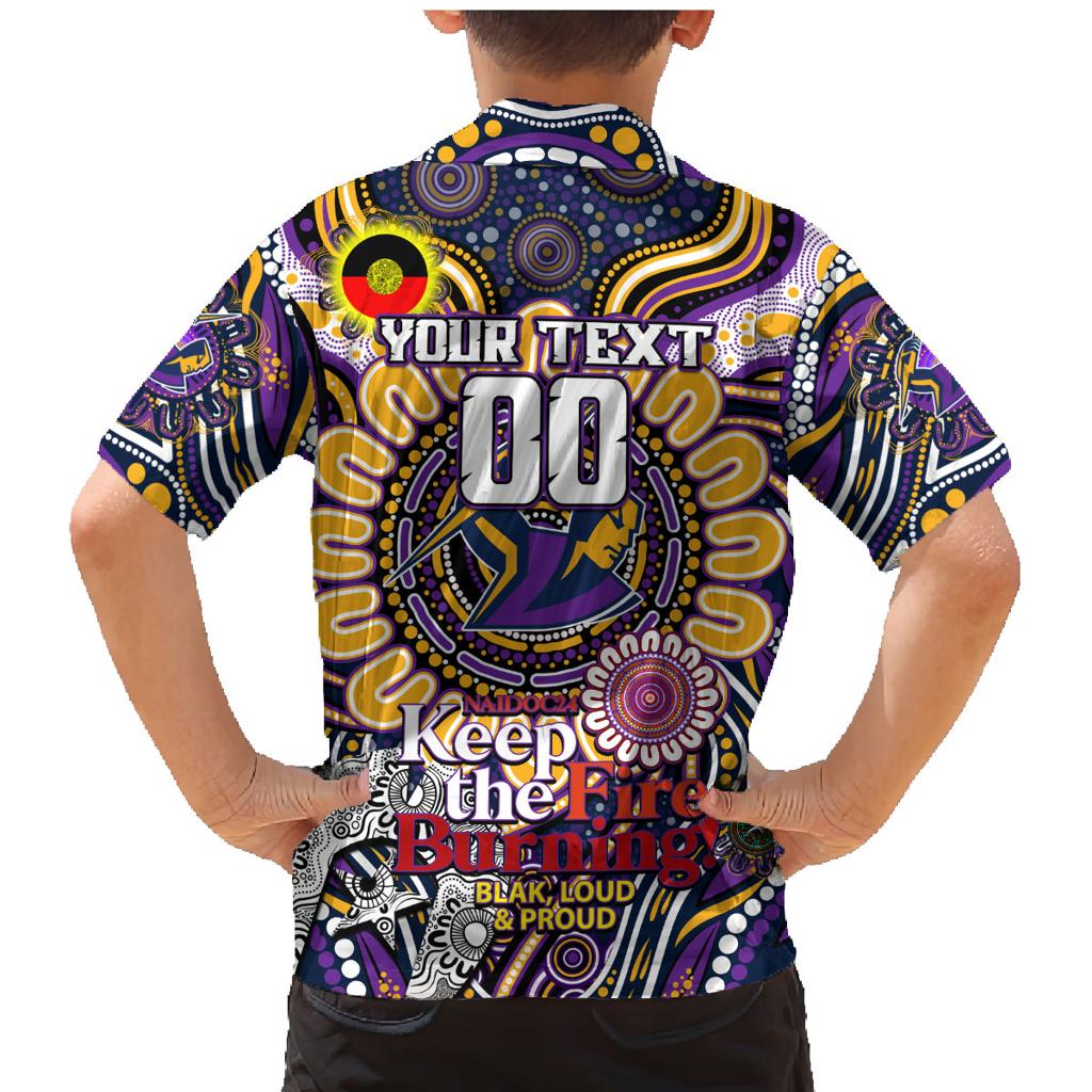 Custom NAIDOC Week 2024 Storm Family Matching Mermaid Dress and Hawaiian Shirt Mascot Rugby