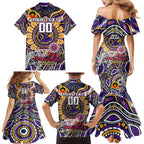 Custom NAIDOC Week 2024 Storm Family Matching Mermaid Dress and Hawaiian Shirt Mascot Rugby