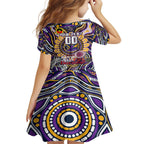 Custom NAIDOC Week 2024 Storm Family Matching Summer Maxi Dress and Hawaiian Shirt Mascot Rugby