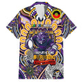 Custom NAIDOC Week 2024 Storm Family Matching Summer Maxi Dress and Hawaiian Shirt Mascot Rugby