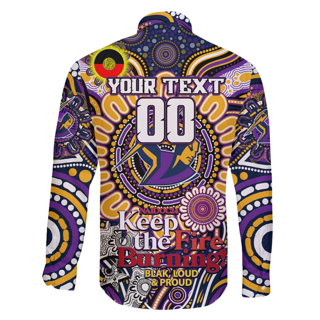 Custom NAIDOC Week 2024 Storm Family Matching Summer Maxi Dress and Hawaiian Shirt Mascot Rugby