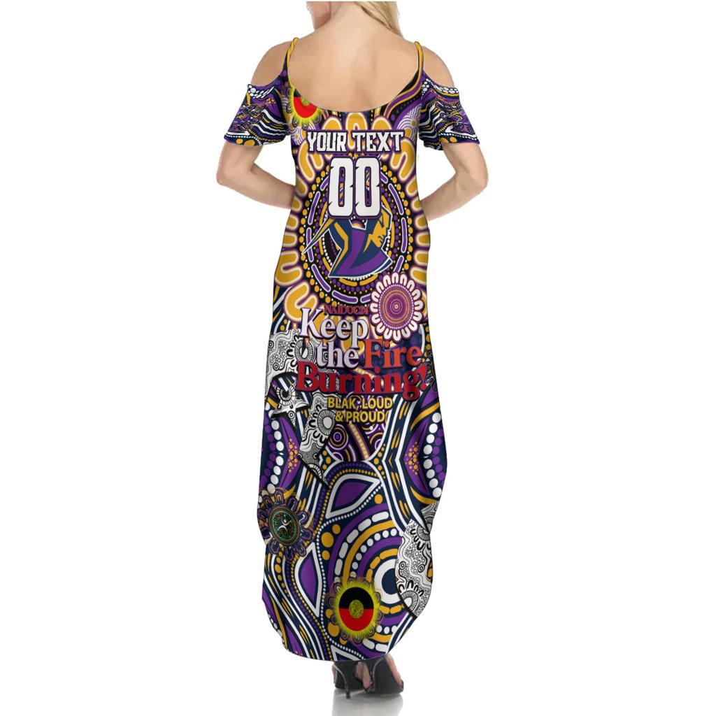 Custom NAIDOC Week 2024 Storm Family Matching Summer Maxi Dress and Hawaiian Shirt Mascot Rugby
