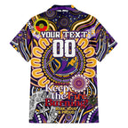 Custom NAIDOC Week 2024 Storm Hawaiian Shirt Mascot Rugby