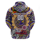 Custom NAIDOC Week 2024 Storm Hoodie Mascot Rugby