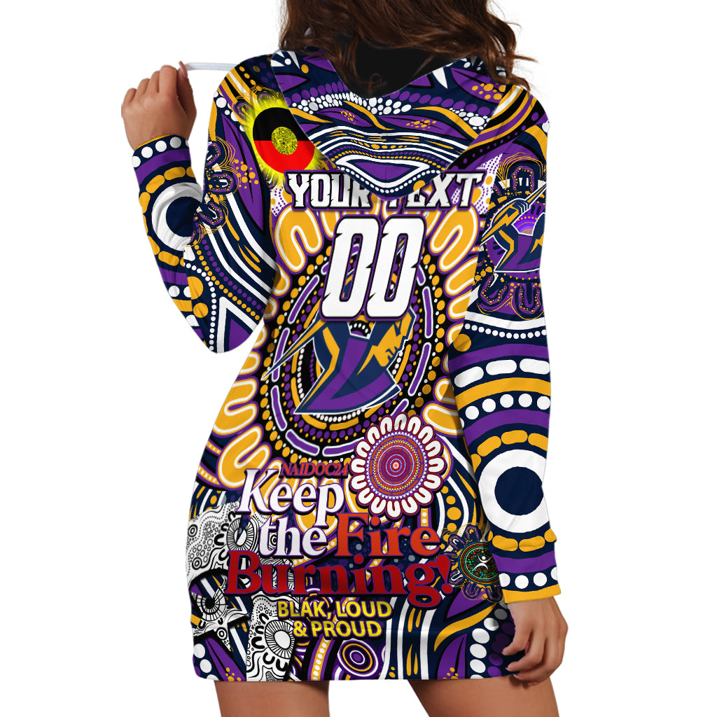 Custom NAIDOC Week 2024 Storm Hoodie Dress Mascot Rugby