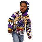 Custom NAIDOC Week 2024 Storm Kid Hoodie Mascot Rugby