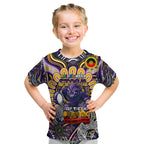 Custom NAIDOC Week 2024 Storm Kid T Shirt Mascot Rugby