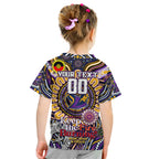 Custom NAIDOC Week 2024 Storm Kid T Shirt Mascot Rugby