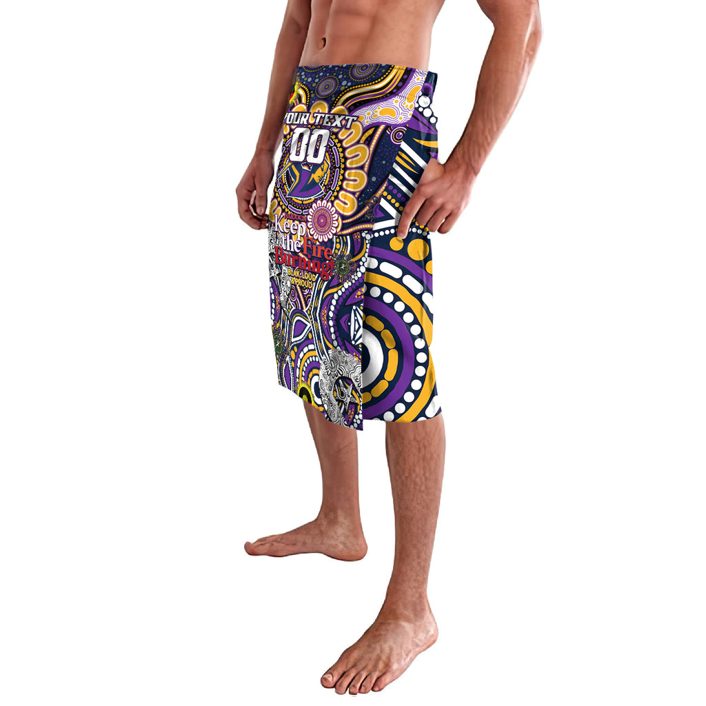 Custom NAIDOC Week 2024 Storm Lavalava Mascot Rugby