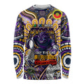 Custom NAIDOC Week 2024 Storm Long Sleeve Shirt Mascot Rugby