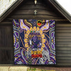 NAIDOC Week 2024 Storm Quilt Mascot Rugby