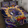 NAIDOC Week 2024 Storm Quilt Bed Set Mascot Rugby
