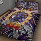 NAIDOC Week 2024 Storm Quilt Bed Set Mascot Rugby