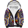 Custom NAIDOC Week 2024 Storm Sherpa Hoodie Mascot Rugby