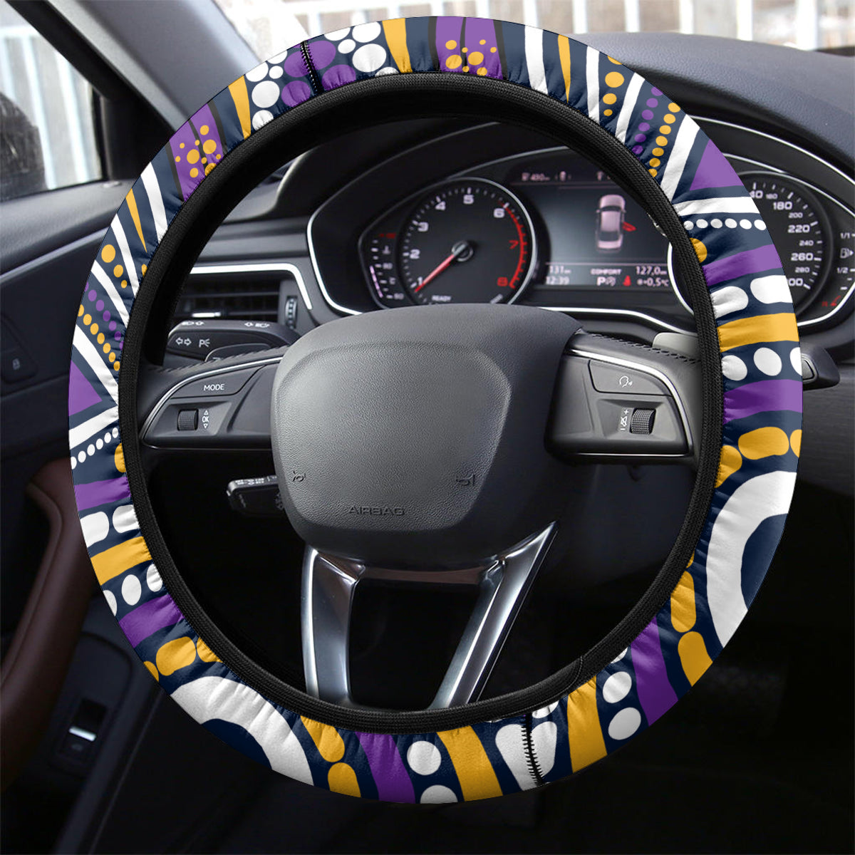 NAIDOC Week 2024 Storm Steering Wheel Cover Mascot Rugby