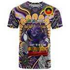 Custom NAIDOC Week 2024 Storm T Shirt Mascot Rugby