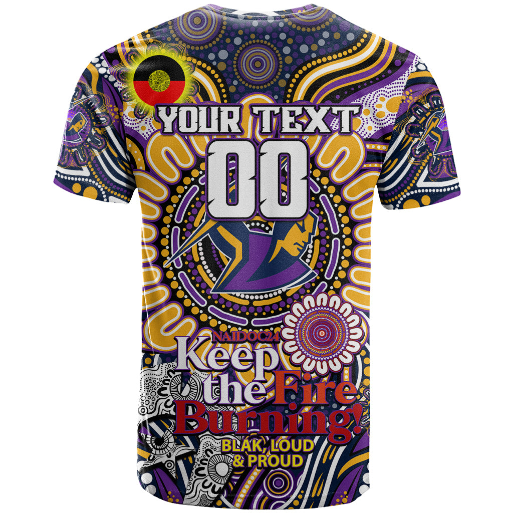 Custom NAIDOC Week 2024 Storm T Shirt Mascot Rugby