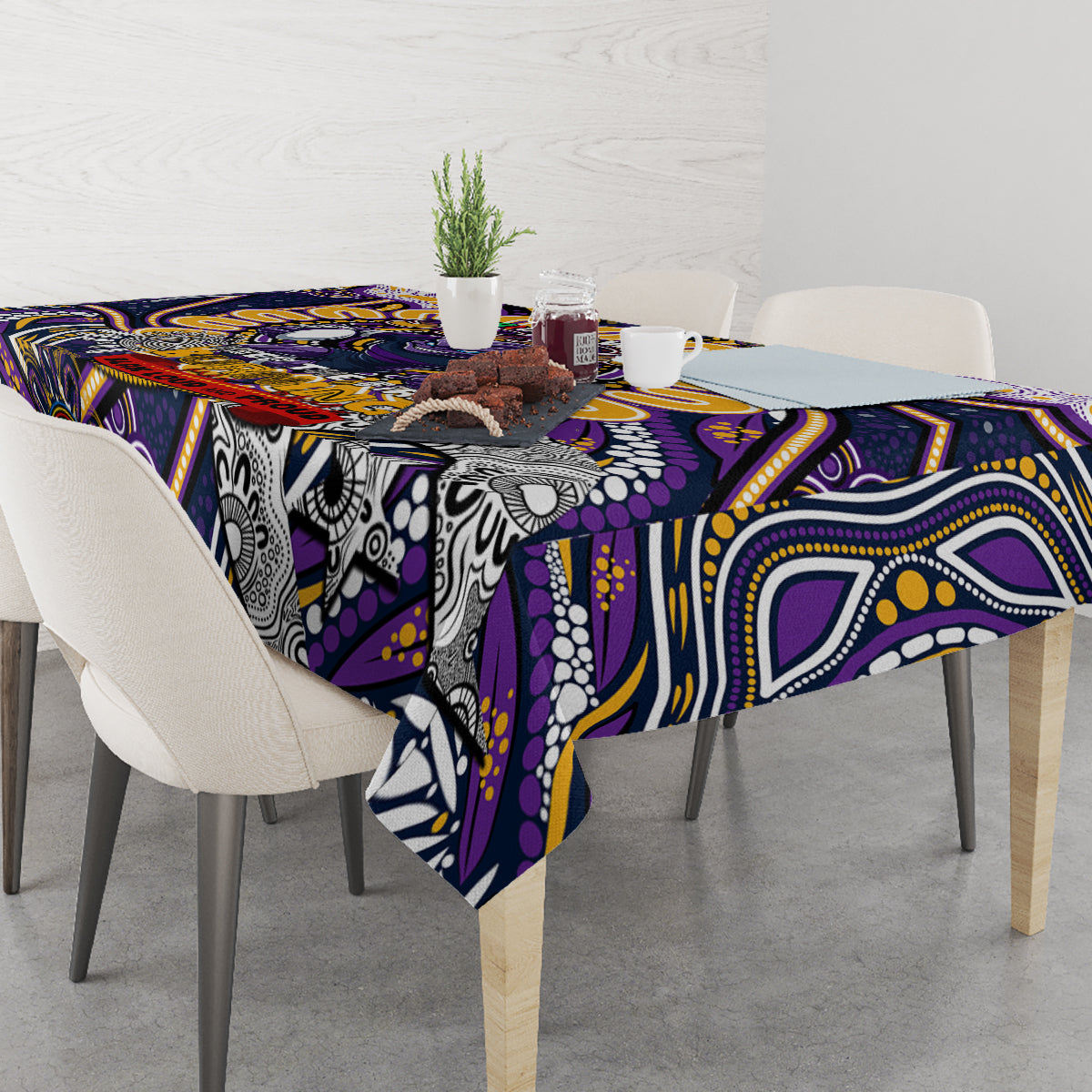 NAIDOC Week 2024 Storm Tablecloth Mascot Rugby