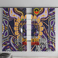 NAIDOC Week 2024 Storm Window Curtain Mascot Rugby
