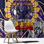 NAIDOC Week 2024 Storm Window Curtain Mascot Rugby