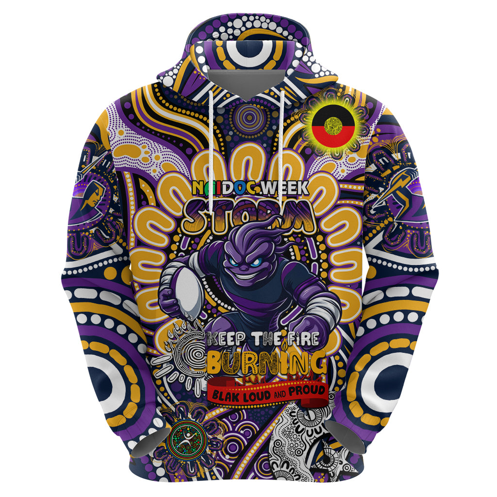 Custom NAIDOC Week 2024 Storm Zip Hoodie Mascot Rugby