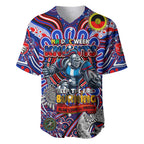 Custom NAIDOC Week 2024 Knights Baseball Jersey Mascot Rugby DT02