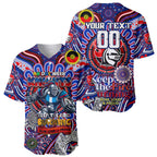 Custom NAIDOC Week 2024 Knights Baseball Jersey Mascot Rugby DT02