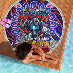 NAIDOC Week 2024 Knights Beach Blanket Mascot Rugby