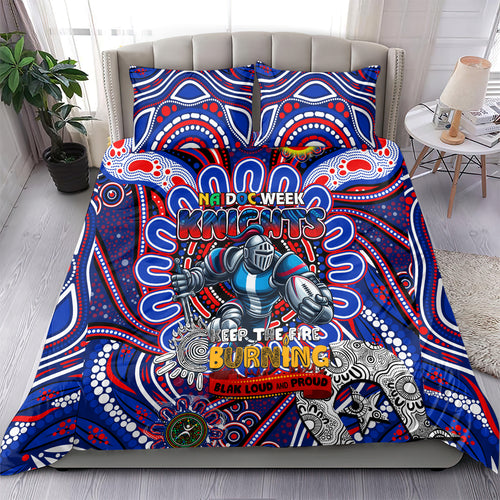NAIDOC Week 2024 Knights Bedding Set Mascot Rugby