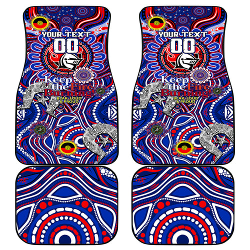 NAIDOC Week 2024 Knights Car Mats Mascot Rugby
