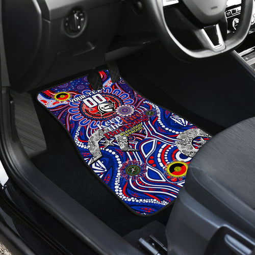 NAIDOC Week 2024 Knights Car Mats Mascot Rugby